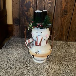 Tin decorative Snowman